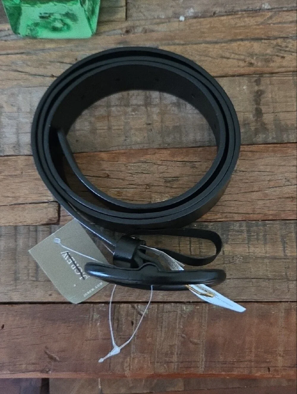 J. Crew Tonal Mid Belt In Leather